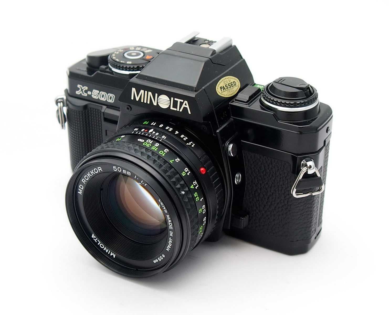 Minolta X-500 35mm SLR with 50mm F1.7 MD Lens #10180