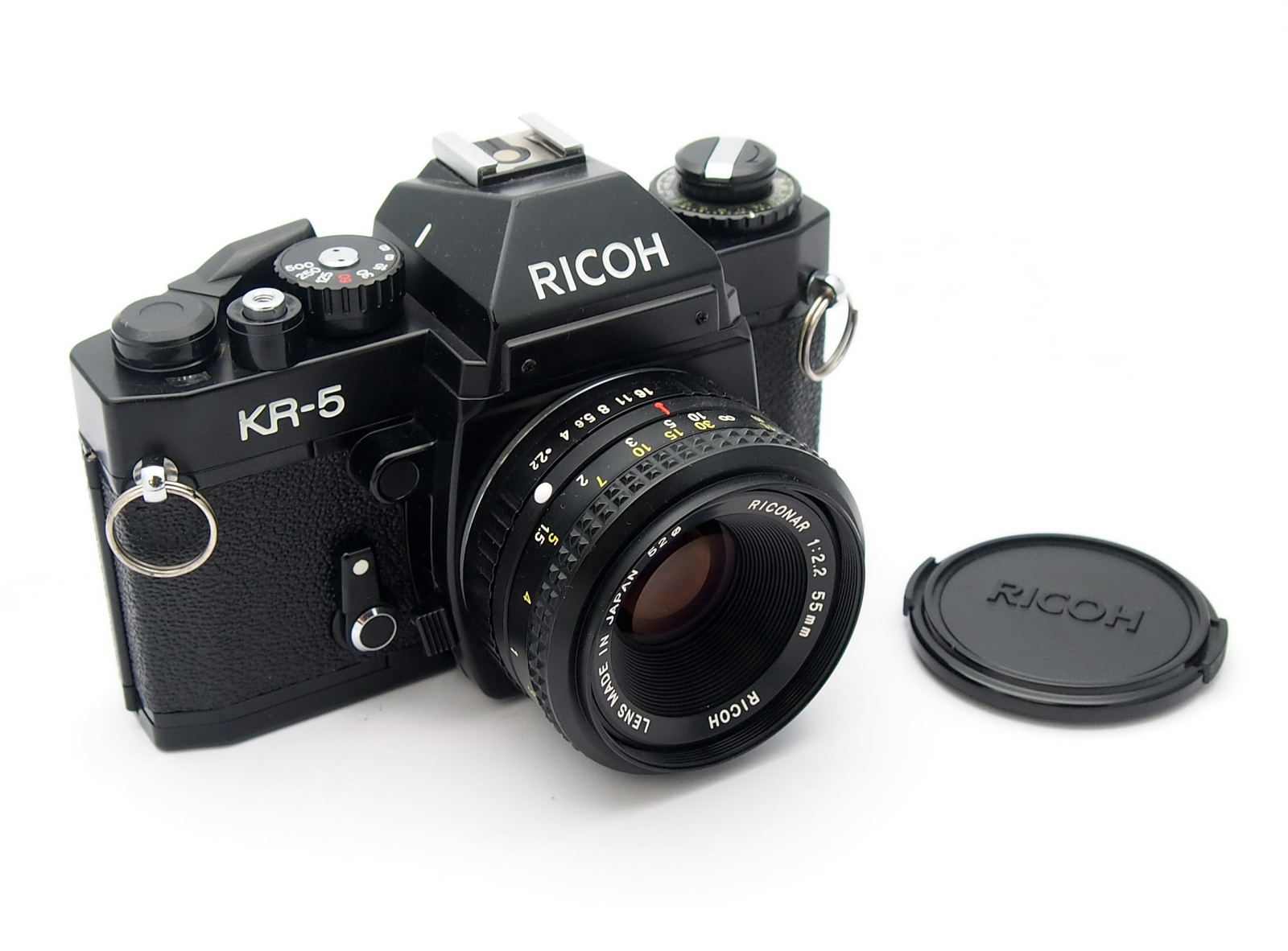 Ricoh KR-5 35mm SLR with 55mm F2.2 Riconar Lens #10196