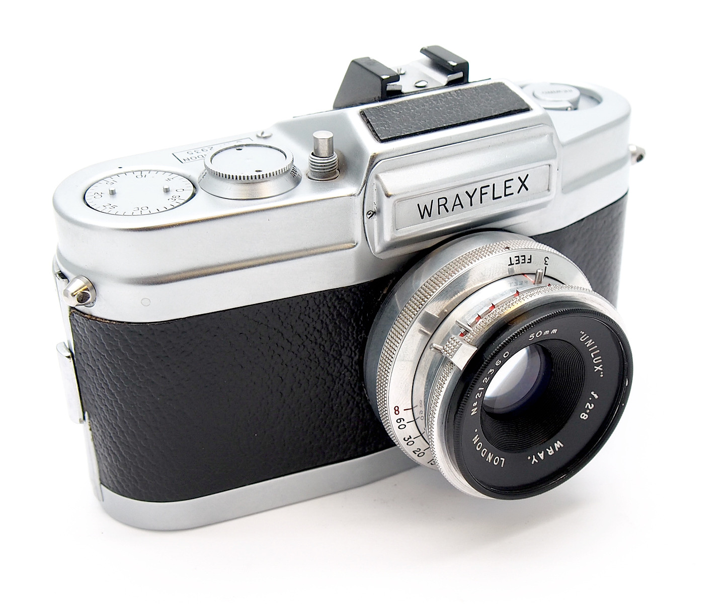 Wrayflex 1a with 50mm F2.8 Unilux Lens #8772