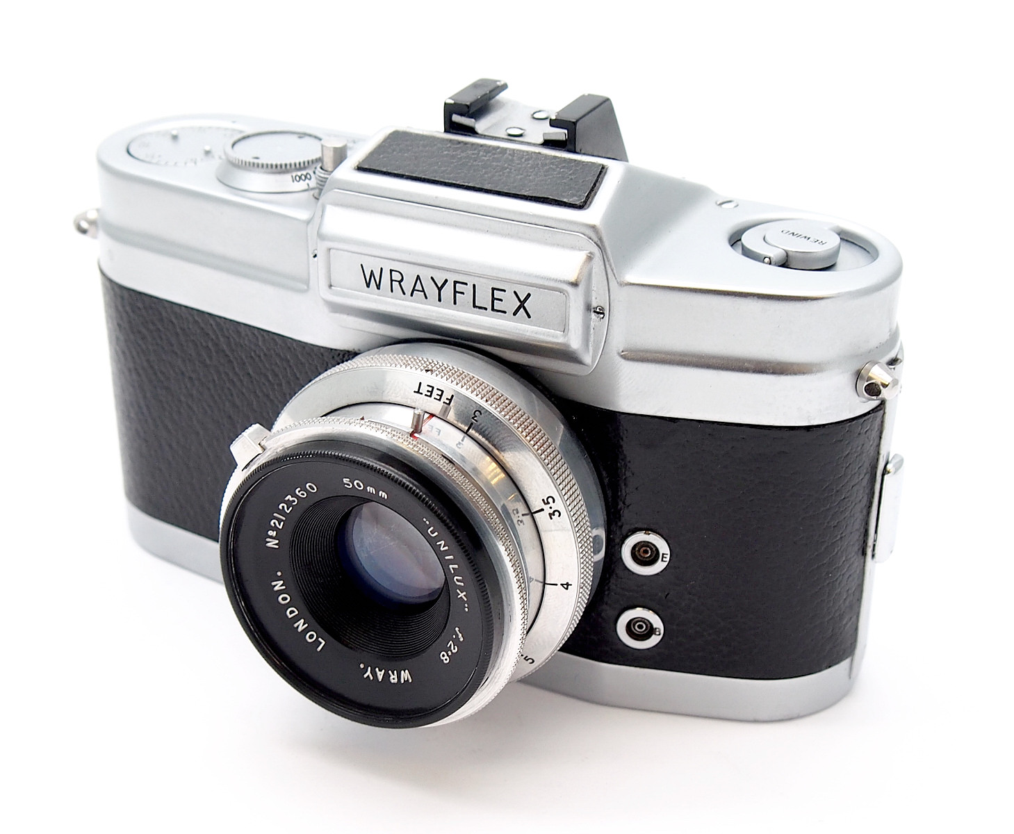Wrayflex 1a with 50mm F2.8 Unilux Lens #8772