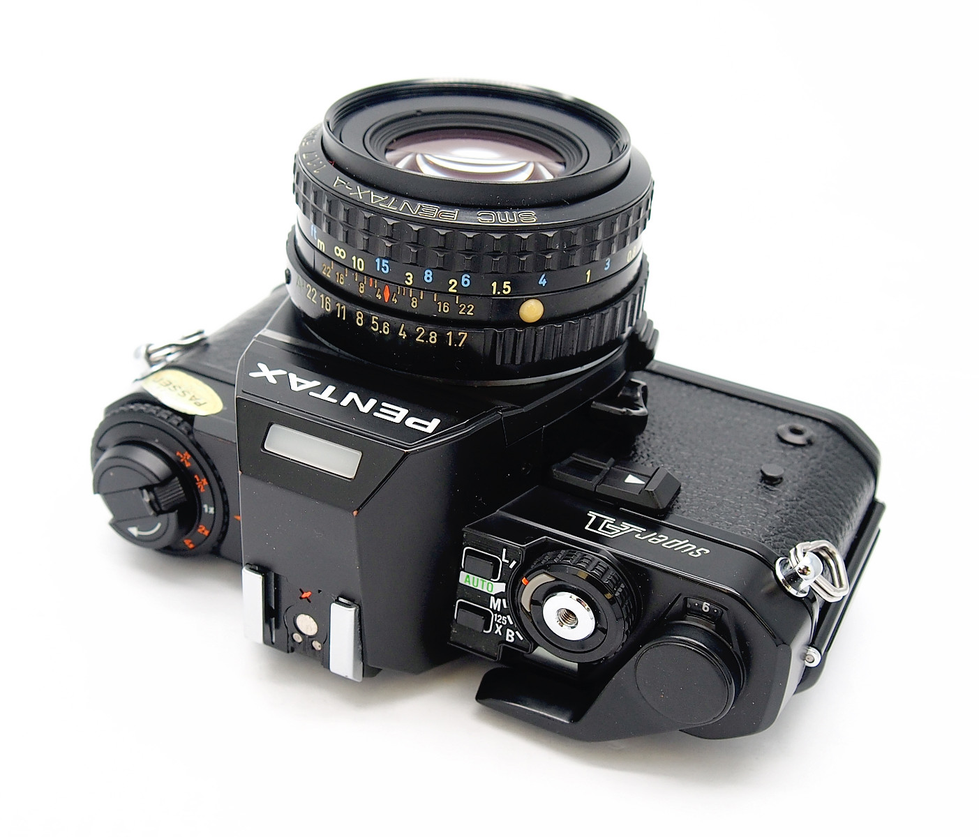 Pentax Super-A with PKA 50mm F1.7 #9019