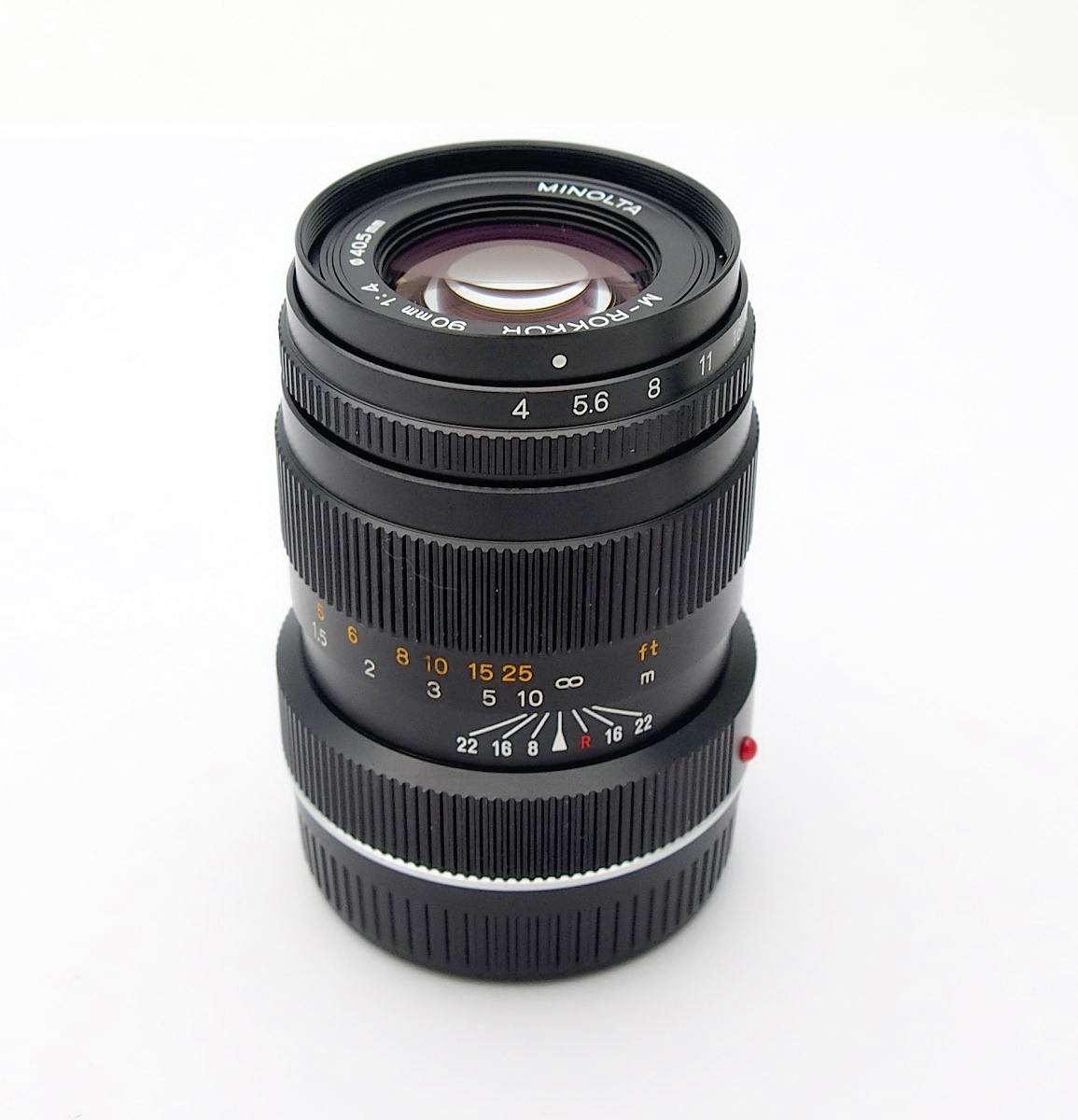 Minolta M-Rokkor 90mm F4 Leica M, Mint & Boxed #10562