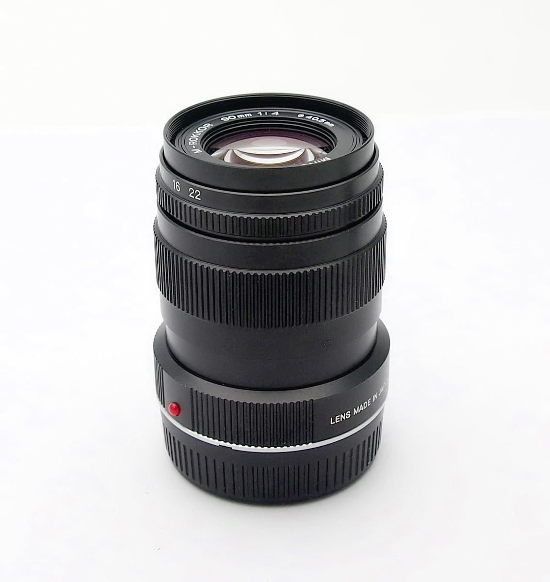 Minolta M-Rokkor 90mm F4 Leica M, Mint & Boxed #10562