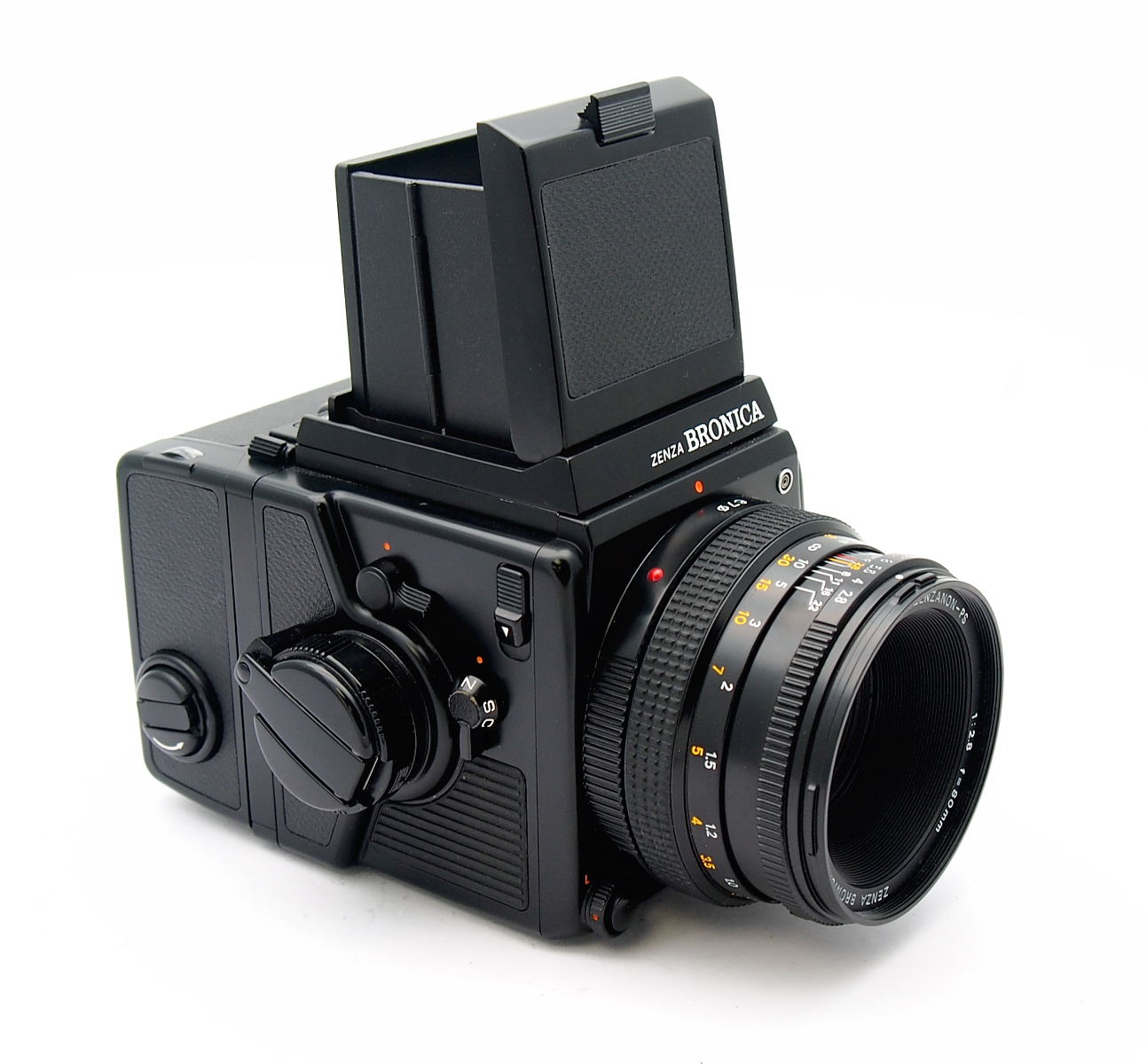 Bronica SQAi with PS 80mm F2.8, WLF & 120 Back #10767