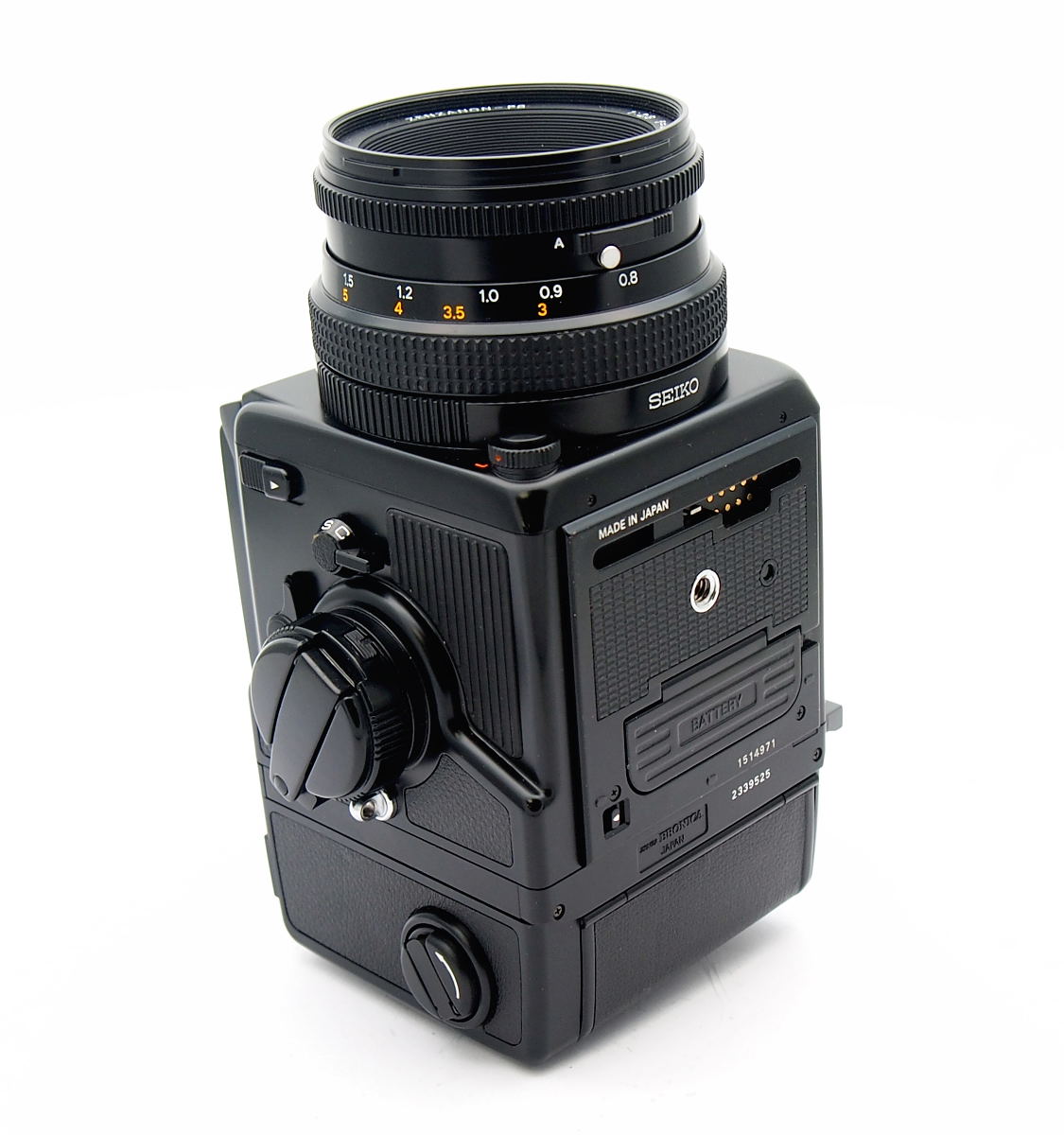 Bronica SQAi with PS 80mm F2.8, WLF & 120 Back #10767
