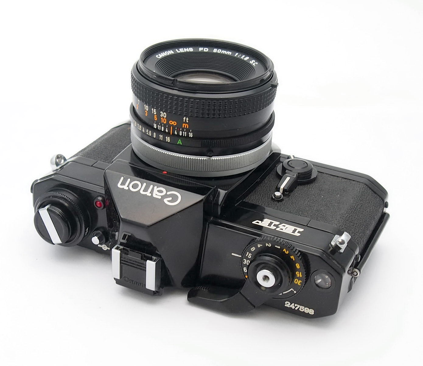 Canon EF + 50mm F1.8 Mint- #11212