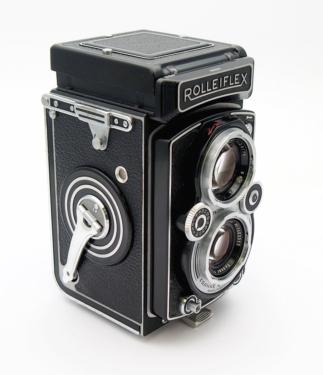 Rolleiflex MXEVS 6x6cm TLR with Tessar #11125