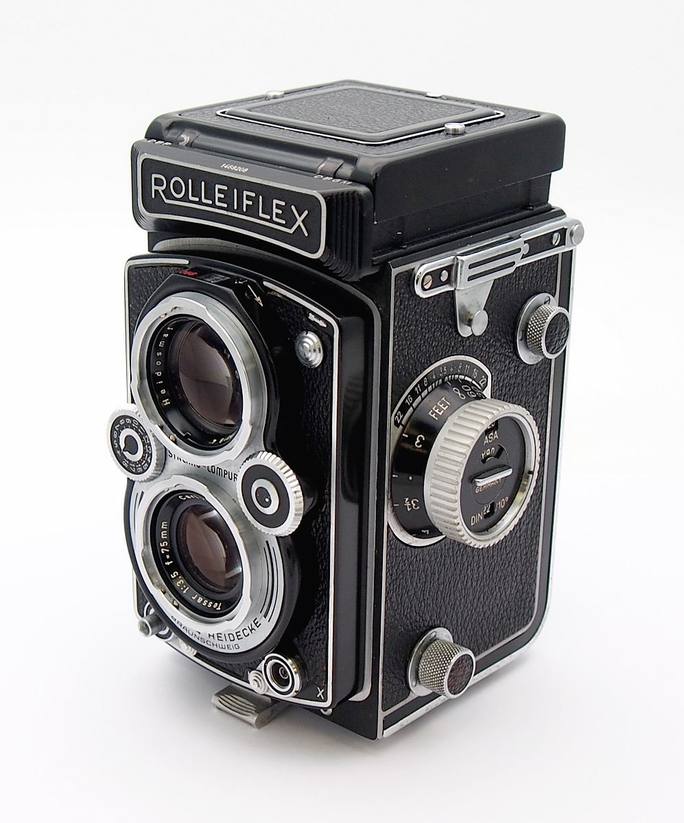 Rolleiflex MXEVS 6x6cm TLR with Tessar #11125