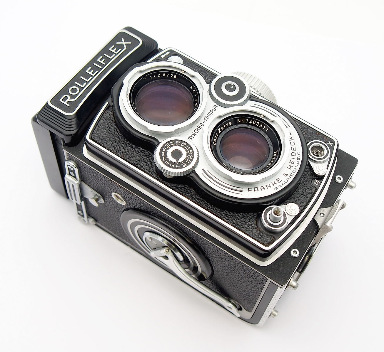 Rolleiflex MXEVS 6x6cm TLR with Tessar #11125