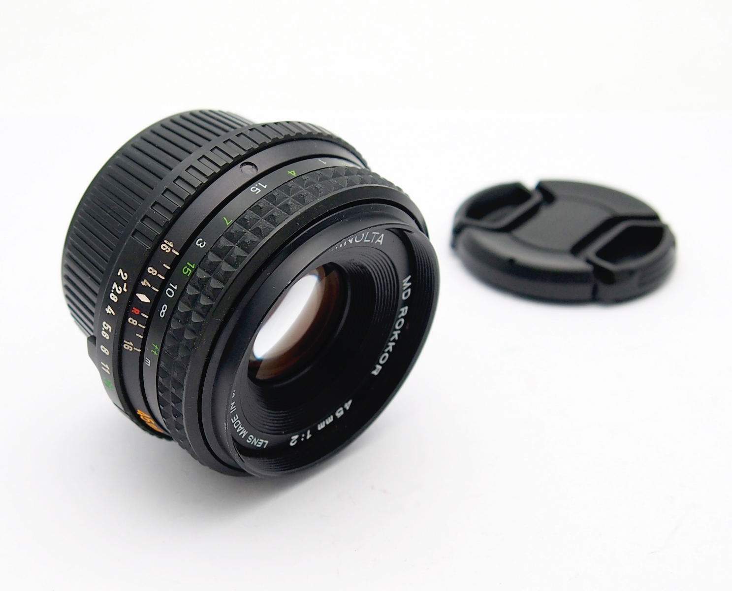 Minolta MD Rokkor 45mm F2 Lens #11047