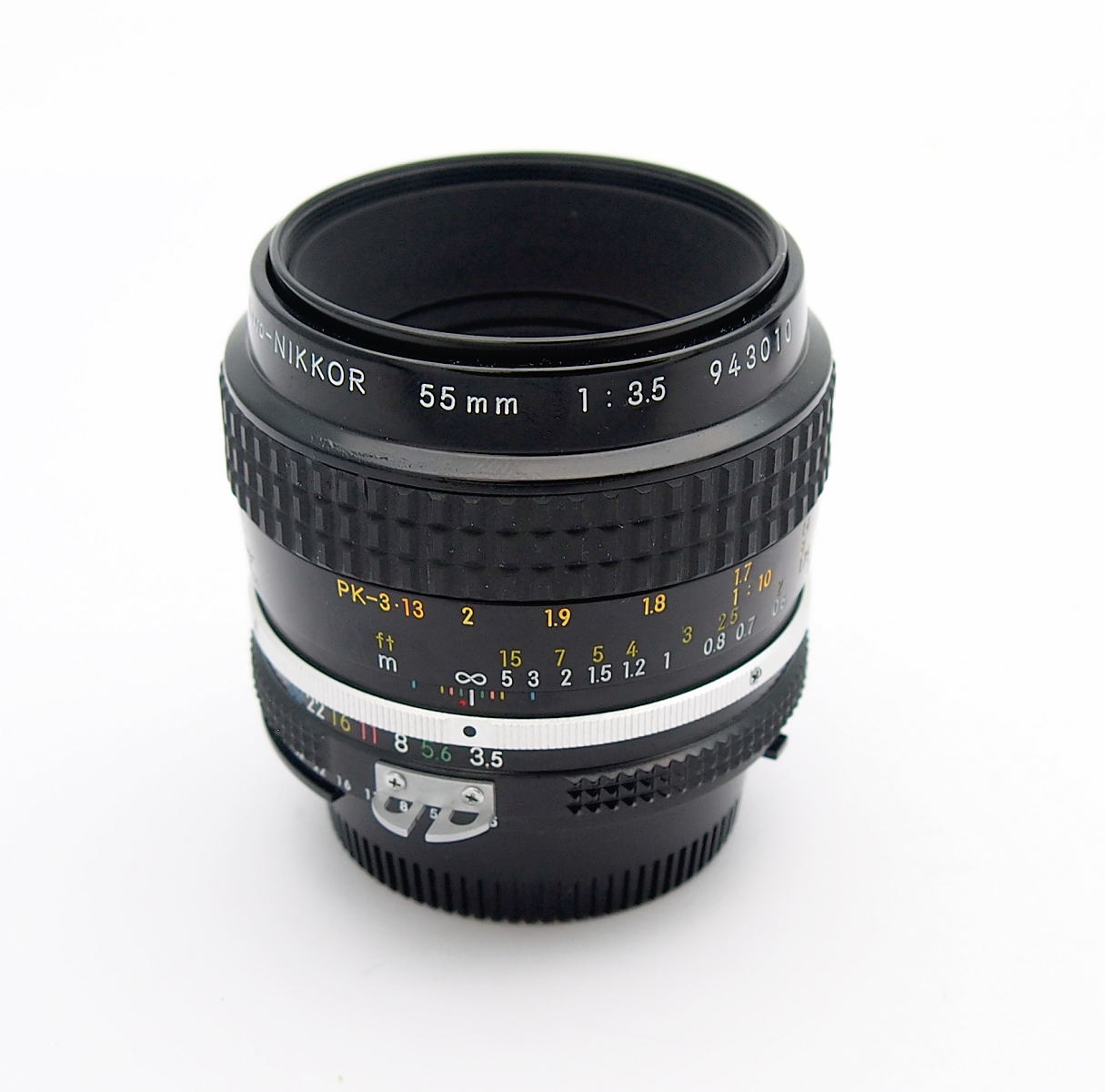Nikon 55mm F3.5 Macro Lens Ai Lens #10990