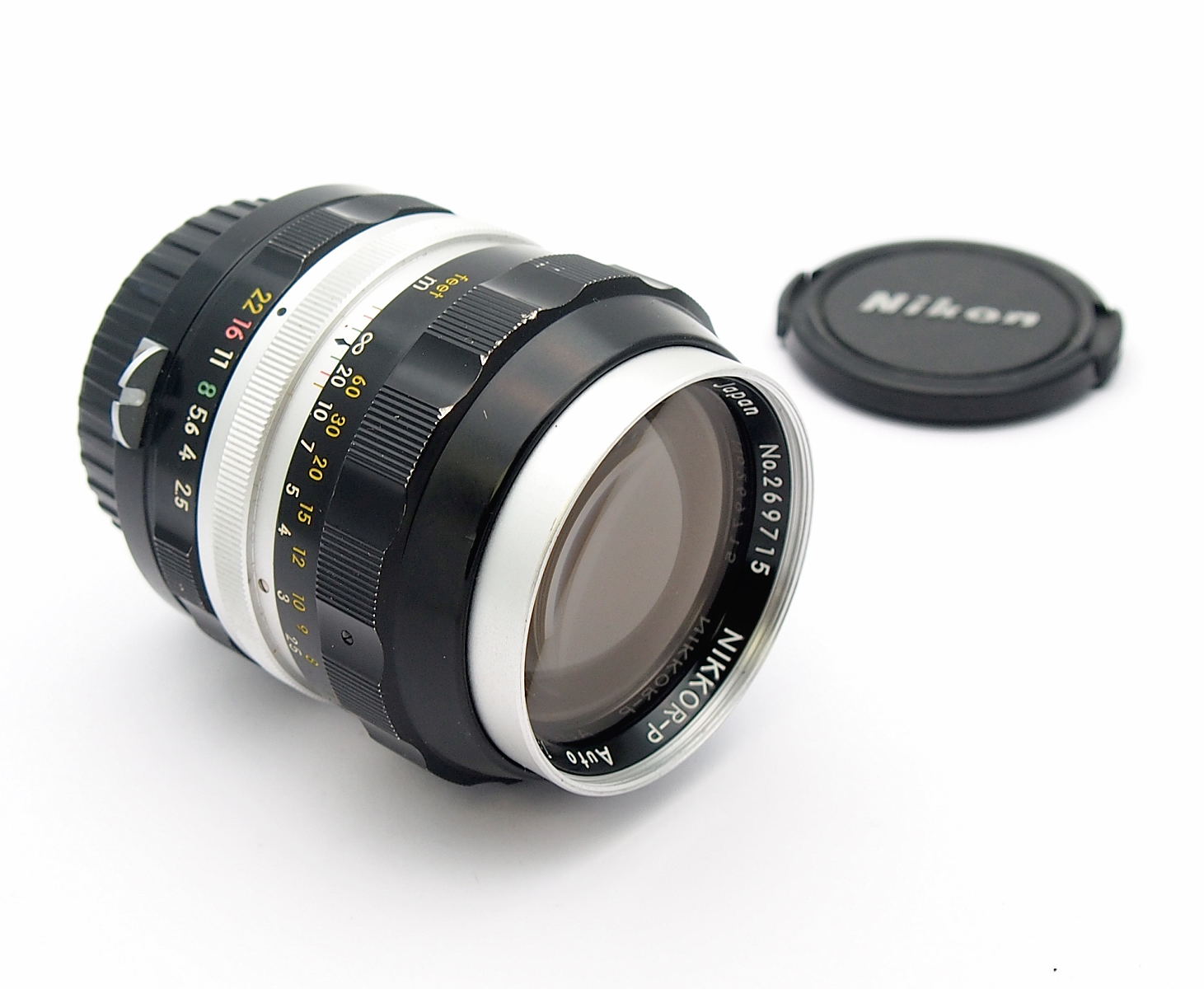Nikon 105mm F2.5 Nikkor-P Pre-Ai Lens #10429