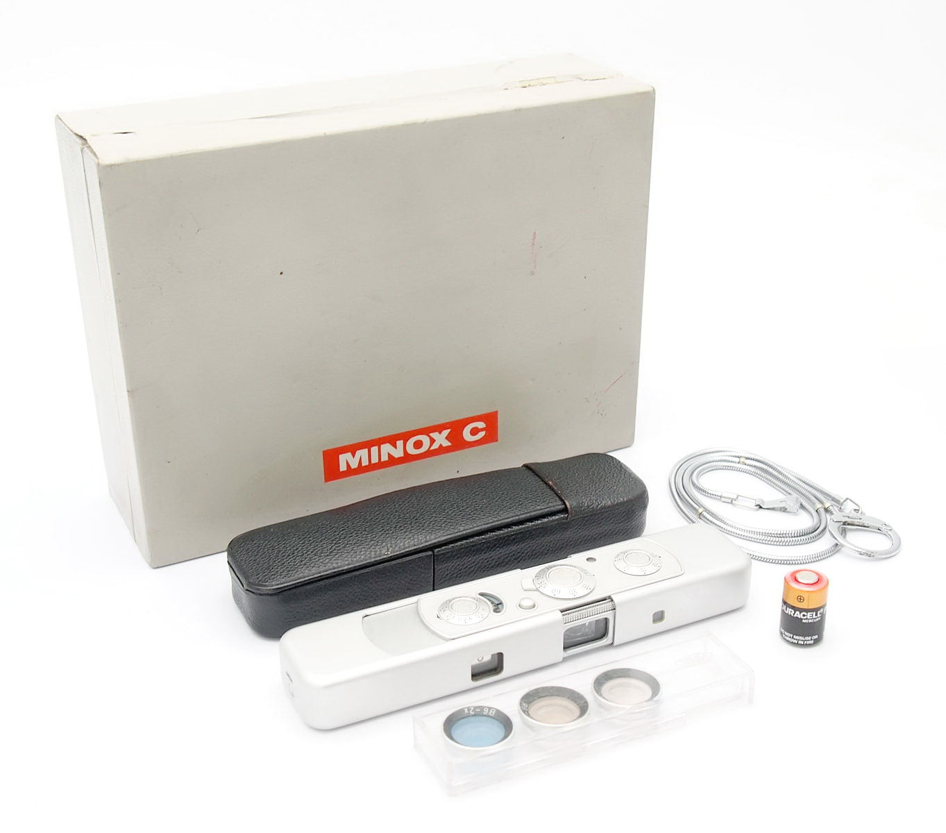 Minox C 16mm Spy Camera Outfit, Boxed #11206