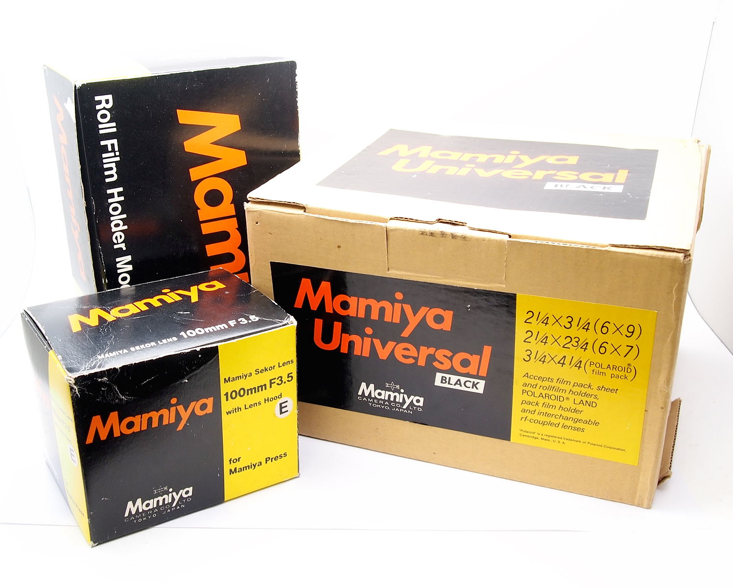 Mamiya Universal Press Rangefinder, Mint & Boxed #11150
