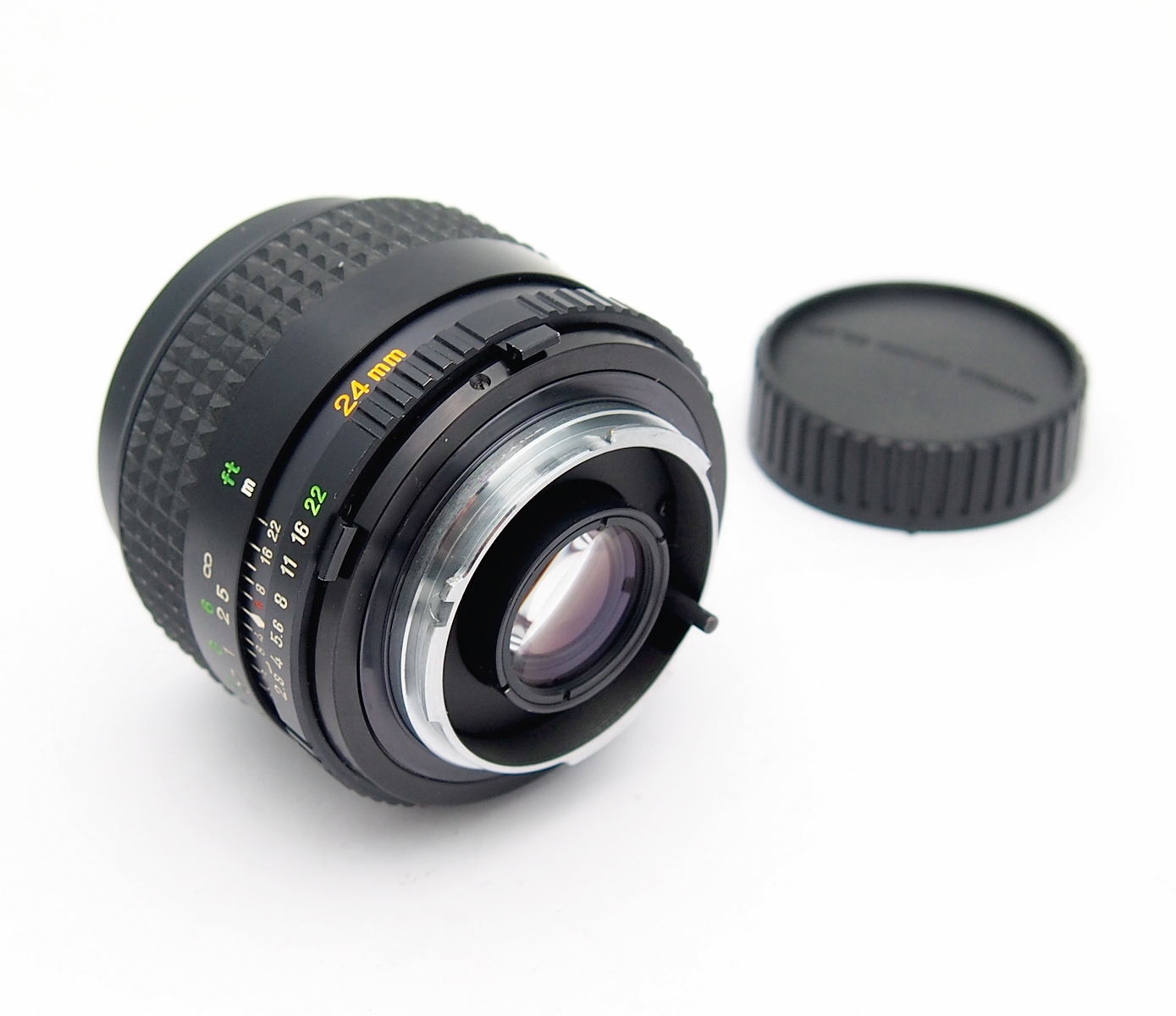 Minolta MD 24mm F2.8 Wide Angle Lens with Hood #10979