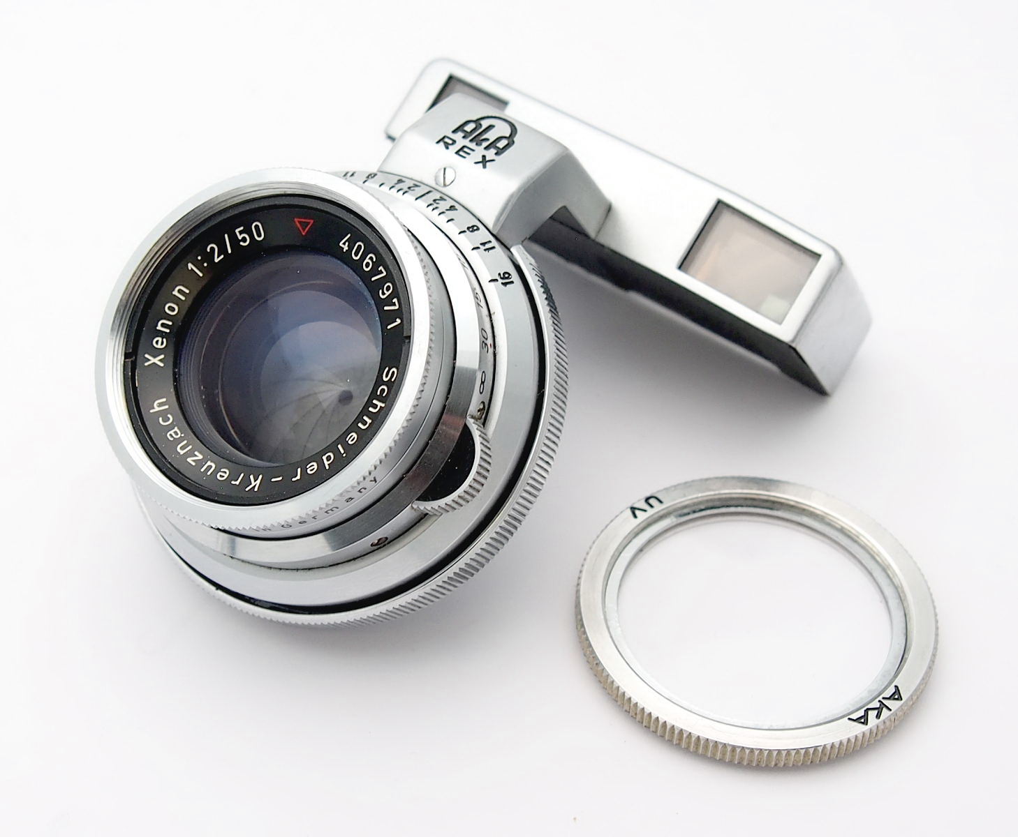 Akarex III Mount 50mm F2 Xenon Lens #10854