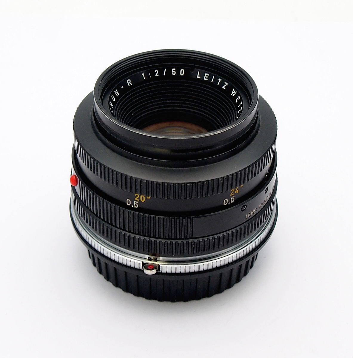 Leica R 50mm F2 Summicron-R 2-Cam + Canon EF Mount #10277