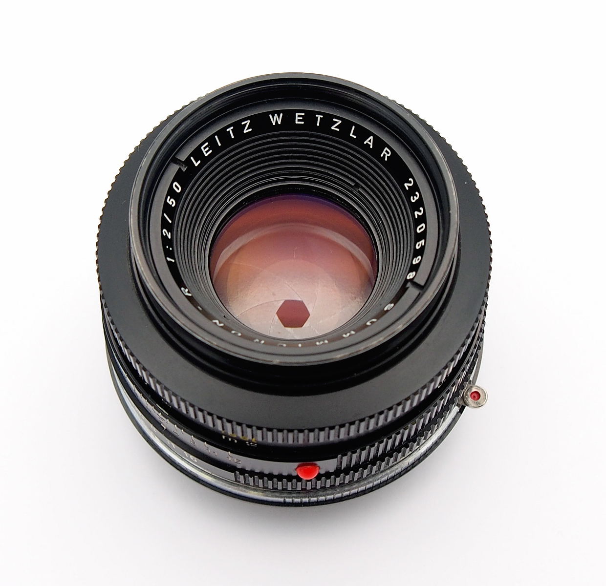 Leica R 50mm F2 Summicron-R 2-Cam + Canon EF Mount #10277