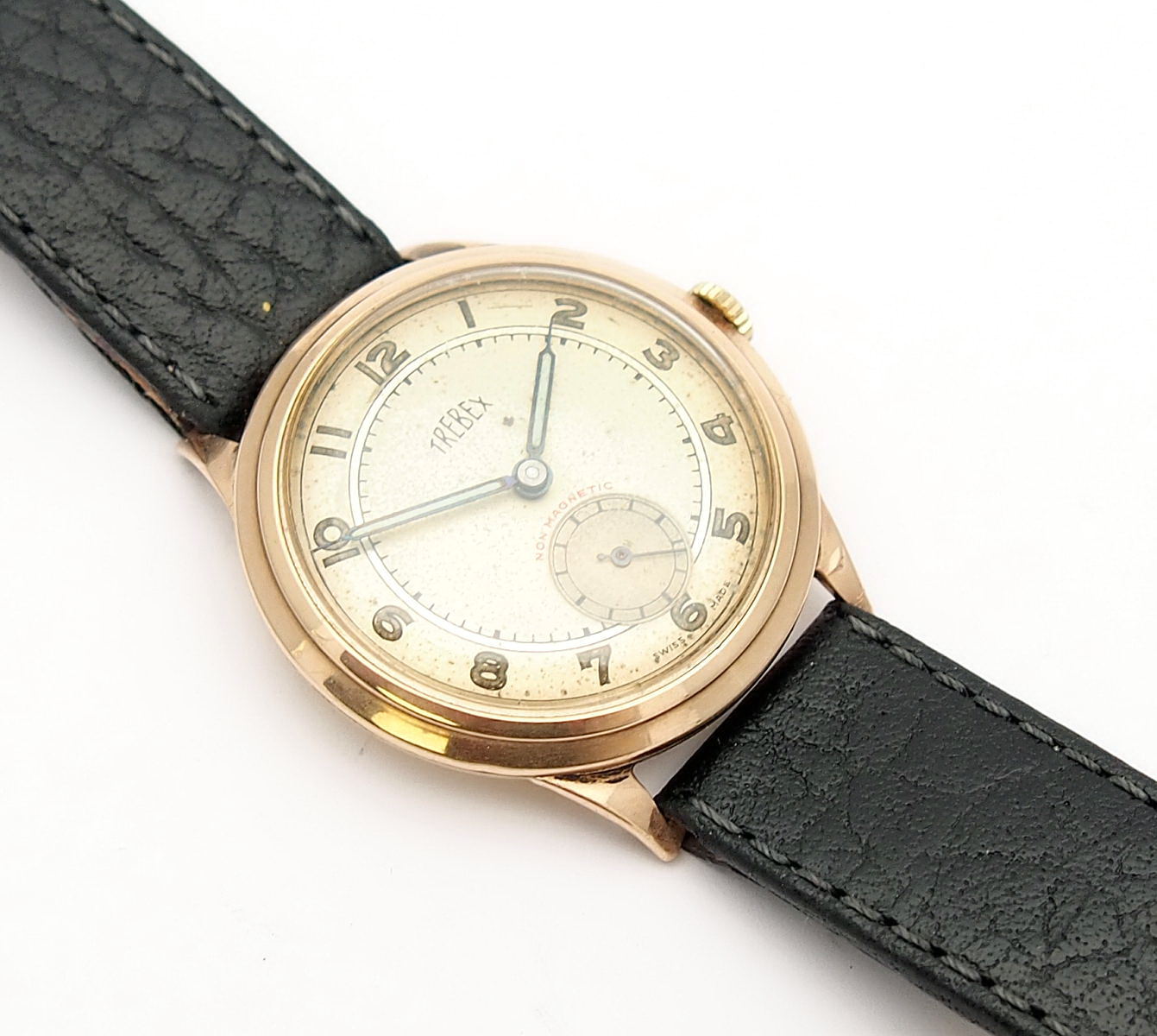 Trebex 9ct Gold Swiss Manual Wristwatch #10790