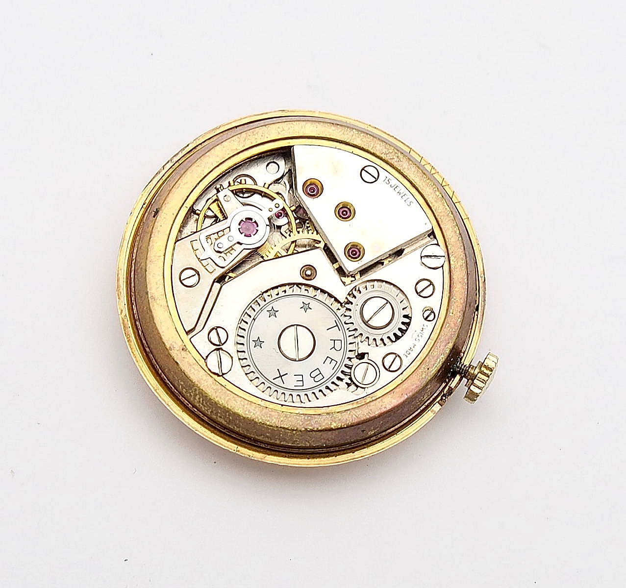 Trebex 9ct Gold Swiss Manual Wristwatch #10790