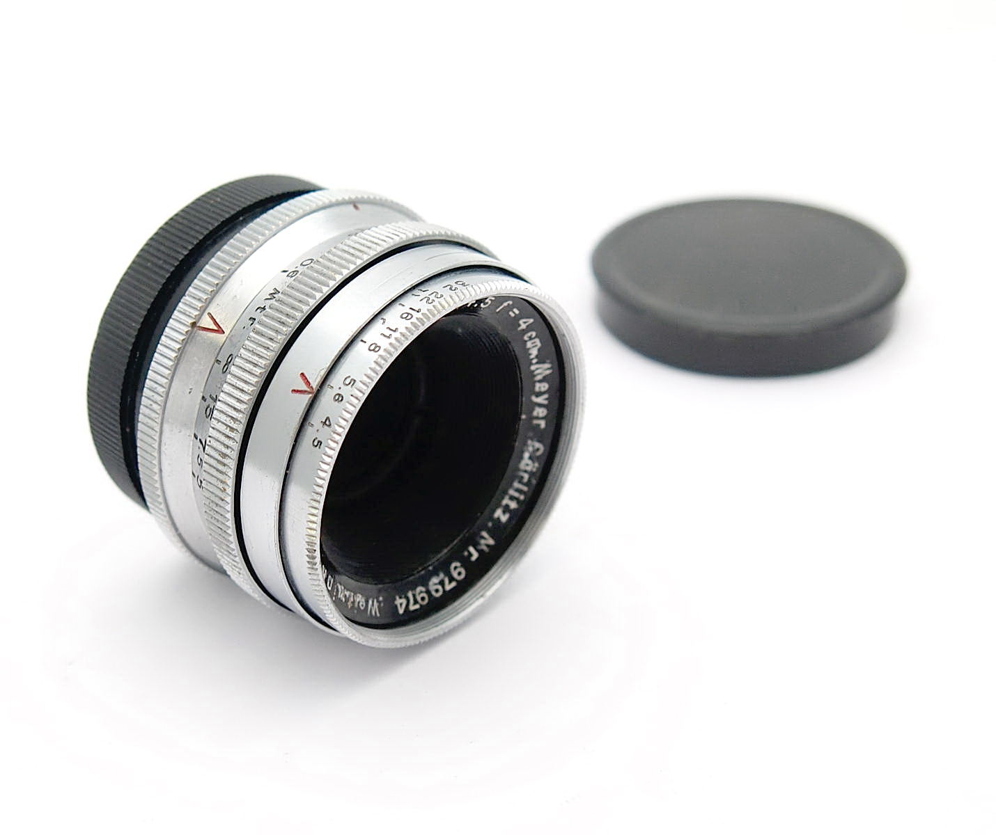 Meyer Gorlitz 4cm F4.5 Double Anastigmat in Exakta Mount #11048