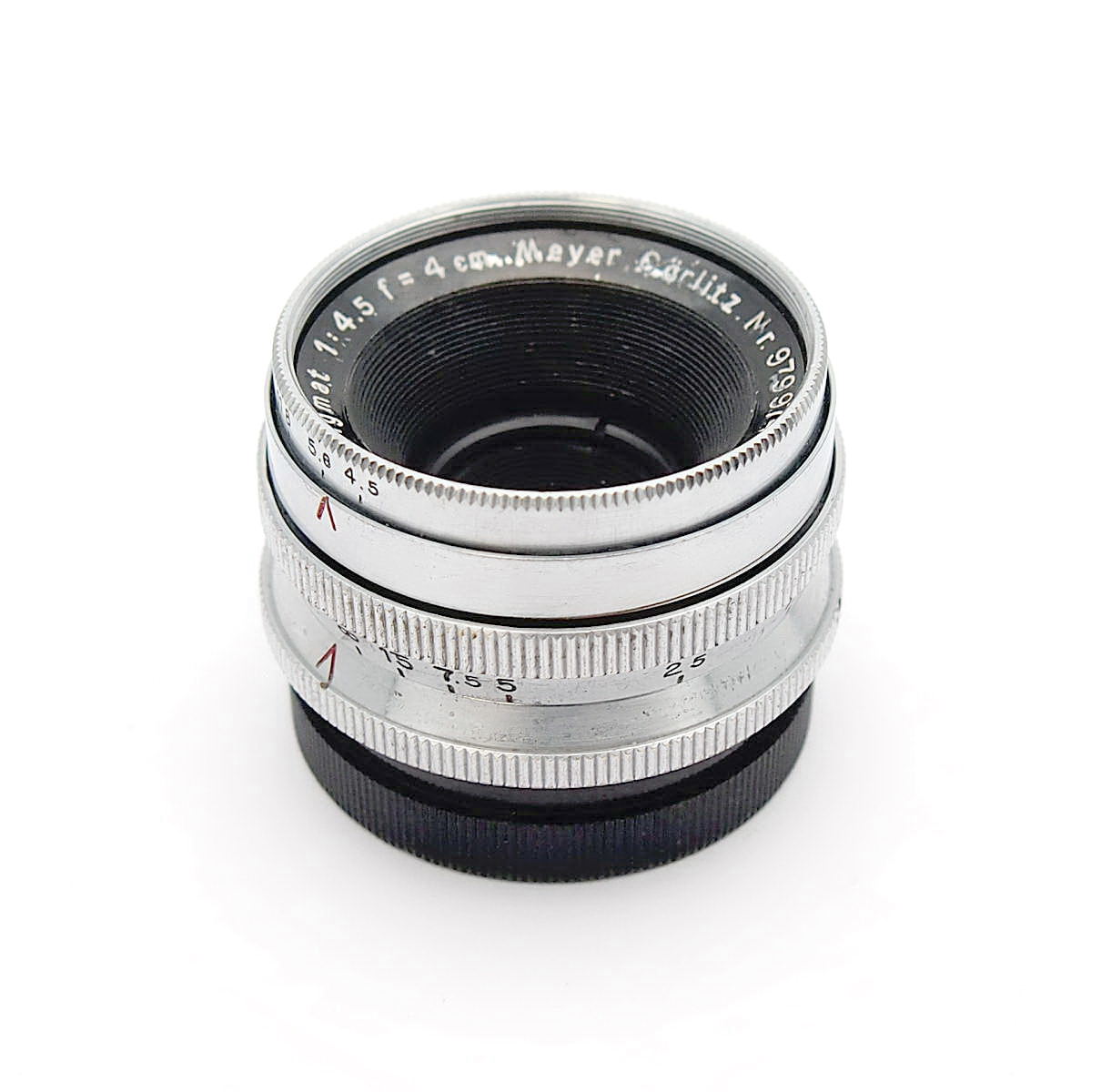Meyer Gorlitz 4cm F4.5 Double Anastigmat in Exakta Mount #11048