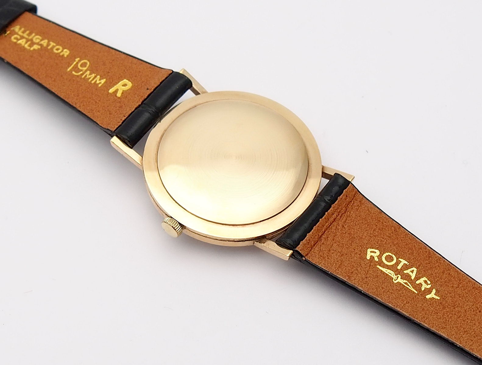 Rotary 9ct Gold Swiss Manual Wristwatch #10480
