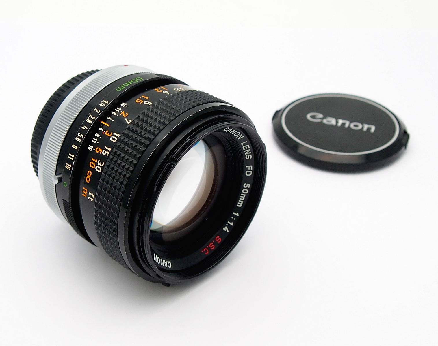 Canon 50mm F1.4 FD S.S.C Standard Lens #10228