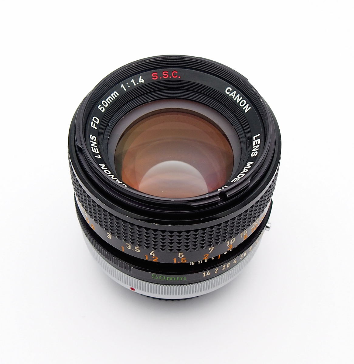 Canon 50mm F1.4 FD S.S.C Standard Lens #10228