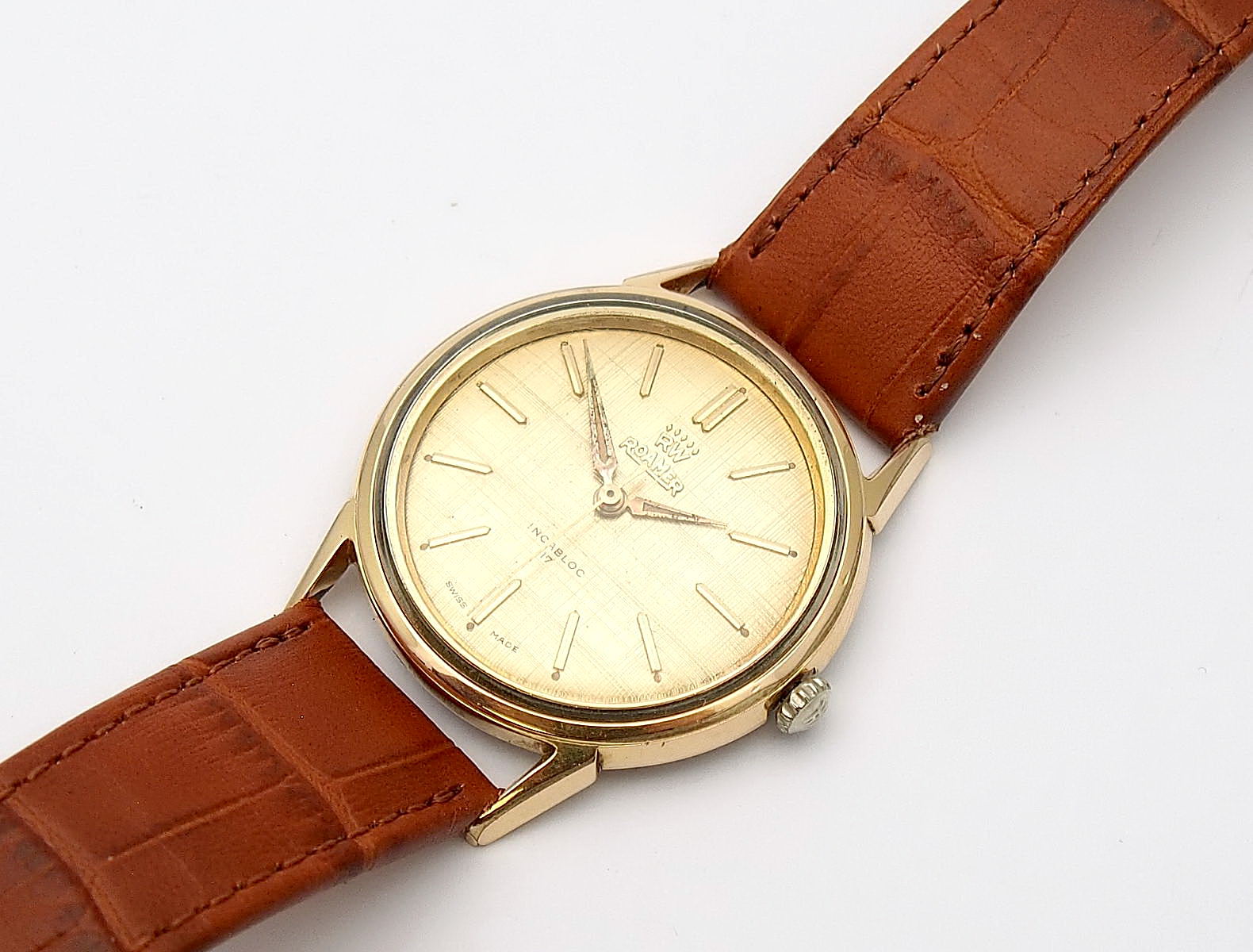 Roamer Gold Plated Manual Wristwatch #10478