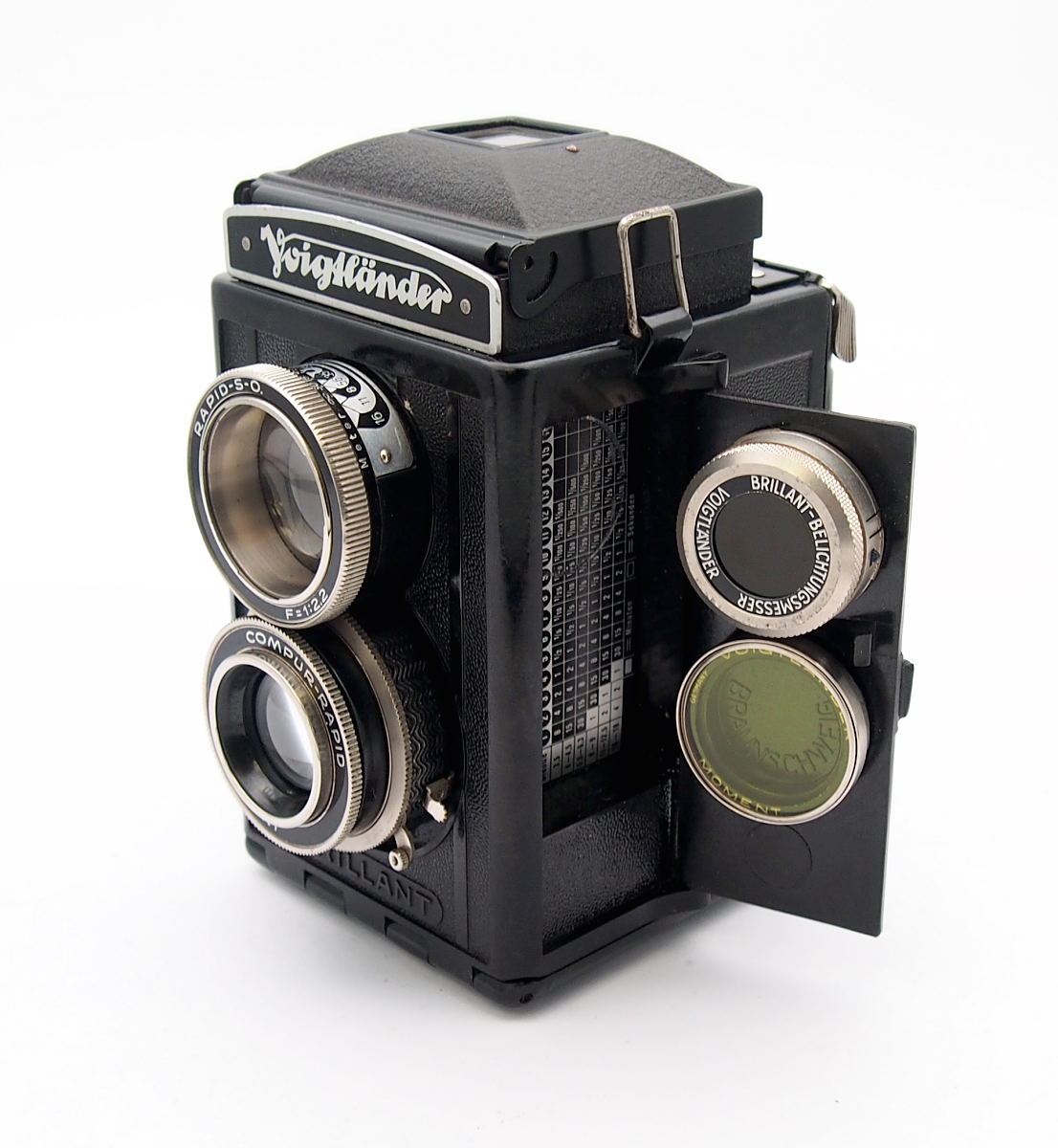 Voigtlander Brilliant, Focusing Heliar, 6x6cm TLR #11128