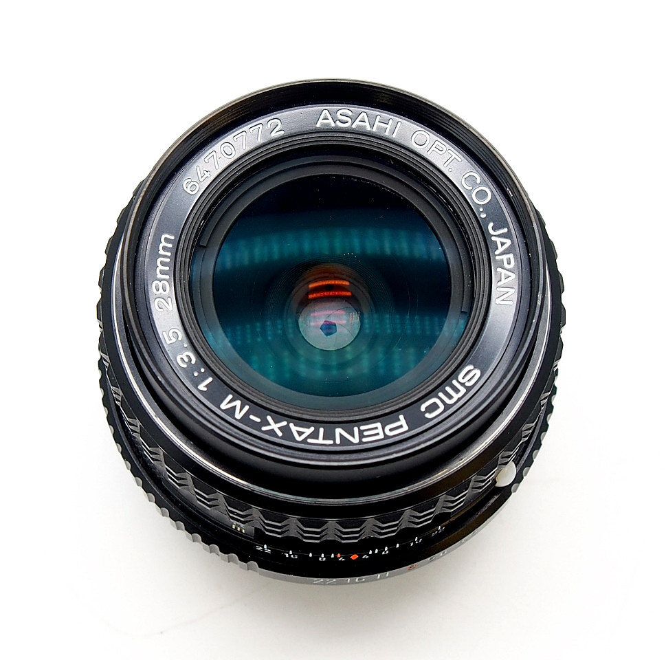 Pentax 28mm F3.5 SMC PKM Lens #8007