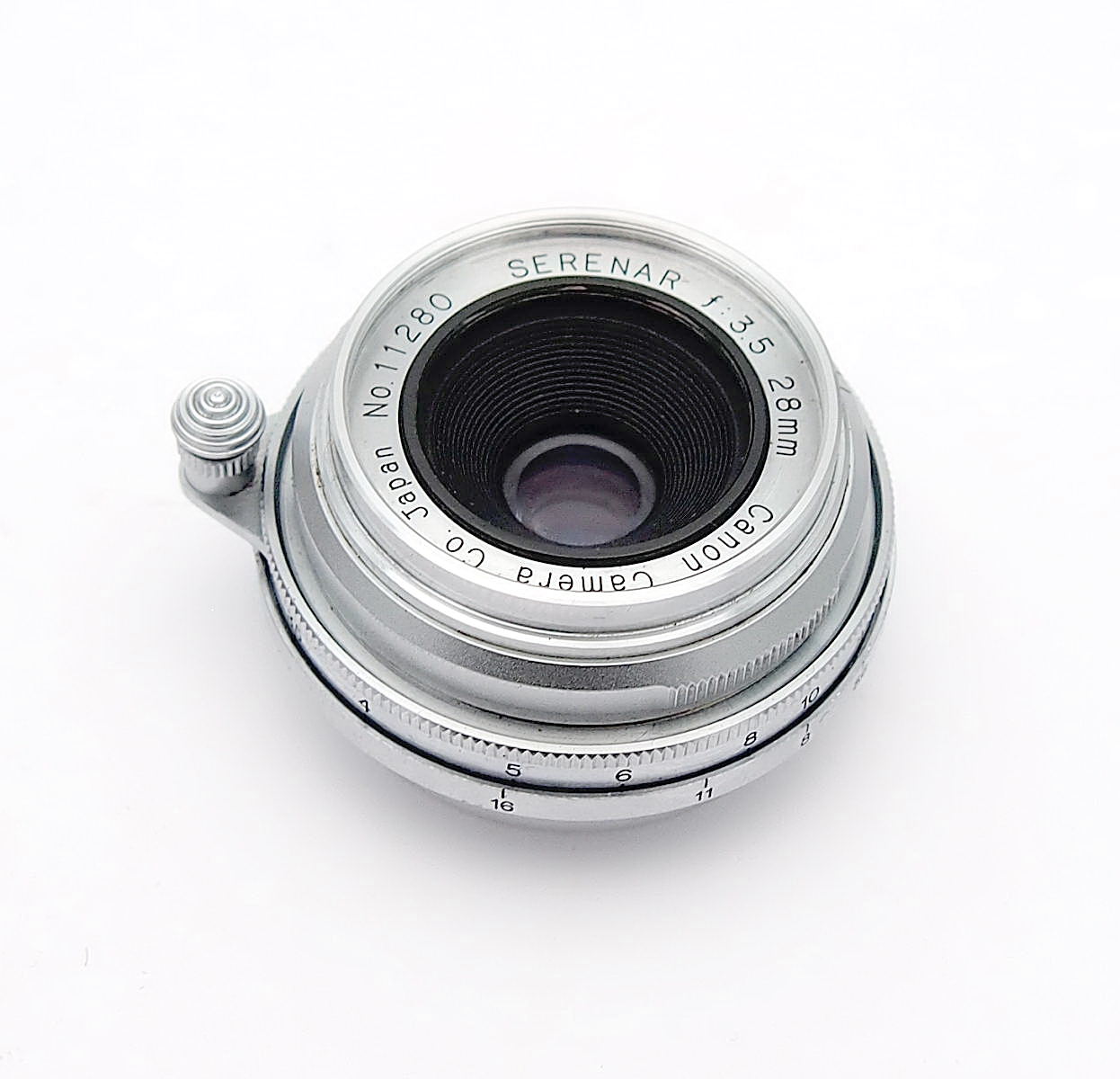 Canon 28mm F3.5 Serenar Lens in L39 Mount #11060