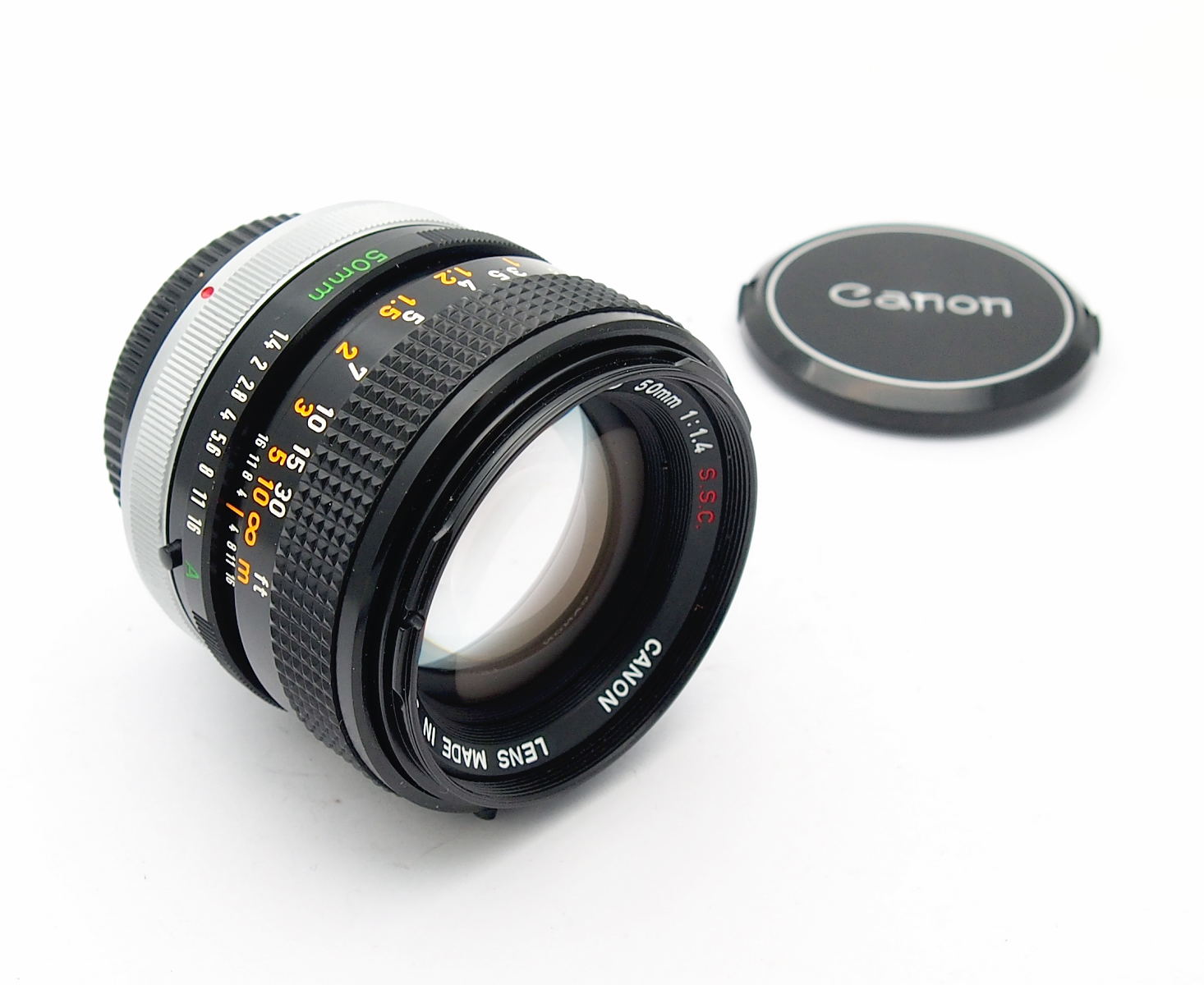 Canon 50mm F1.4 FD S.S.C Standard Lens #11198