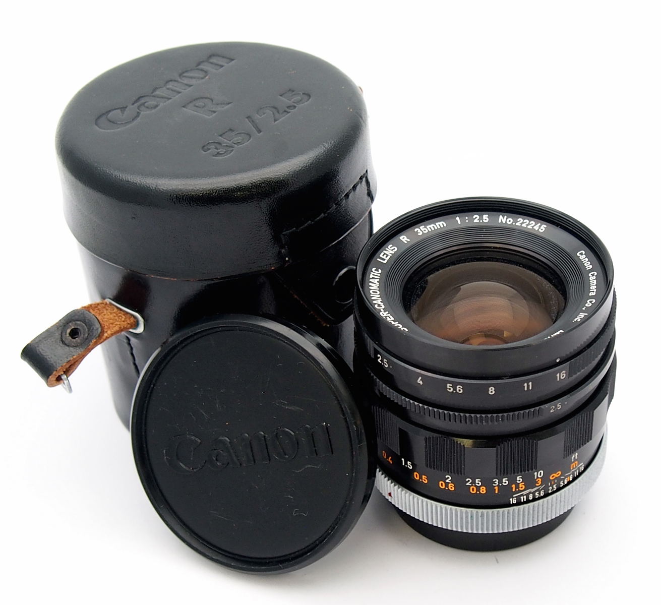 Canon 35mm F2.5 R Wide Angle Lens for Canonflex #10071