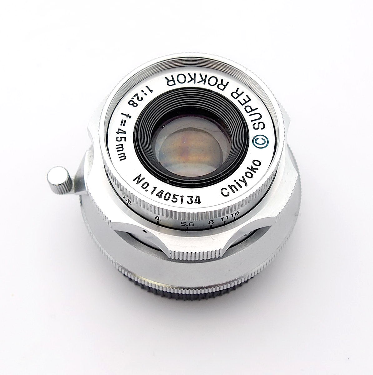 Minolta Chiyoko Super Rokkor 45mm F2.8 LTM Lens #10474