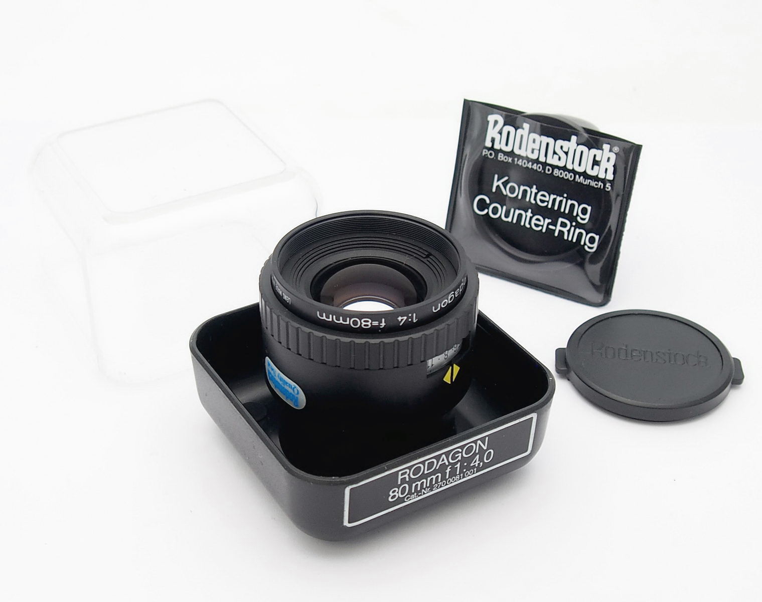 Rodenstock Rodagon 80mm F4 Enlarging, Mint & Cased #10558