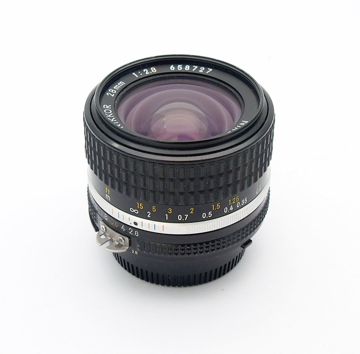 Nikon 28mm F2.8 Ais Wide Angle Lens, CRC #11192