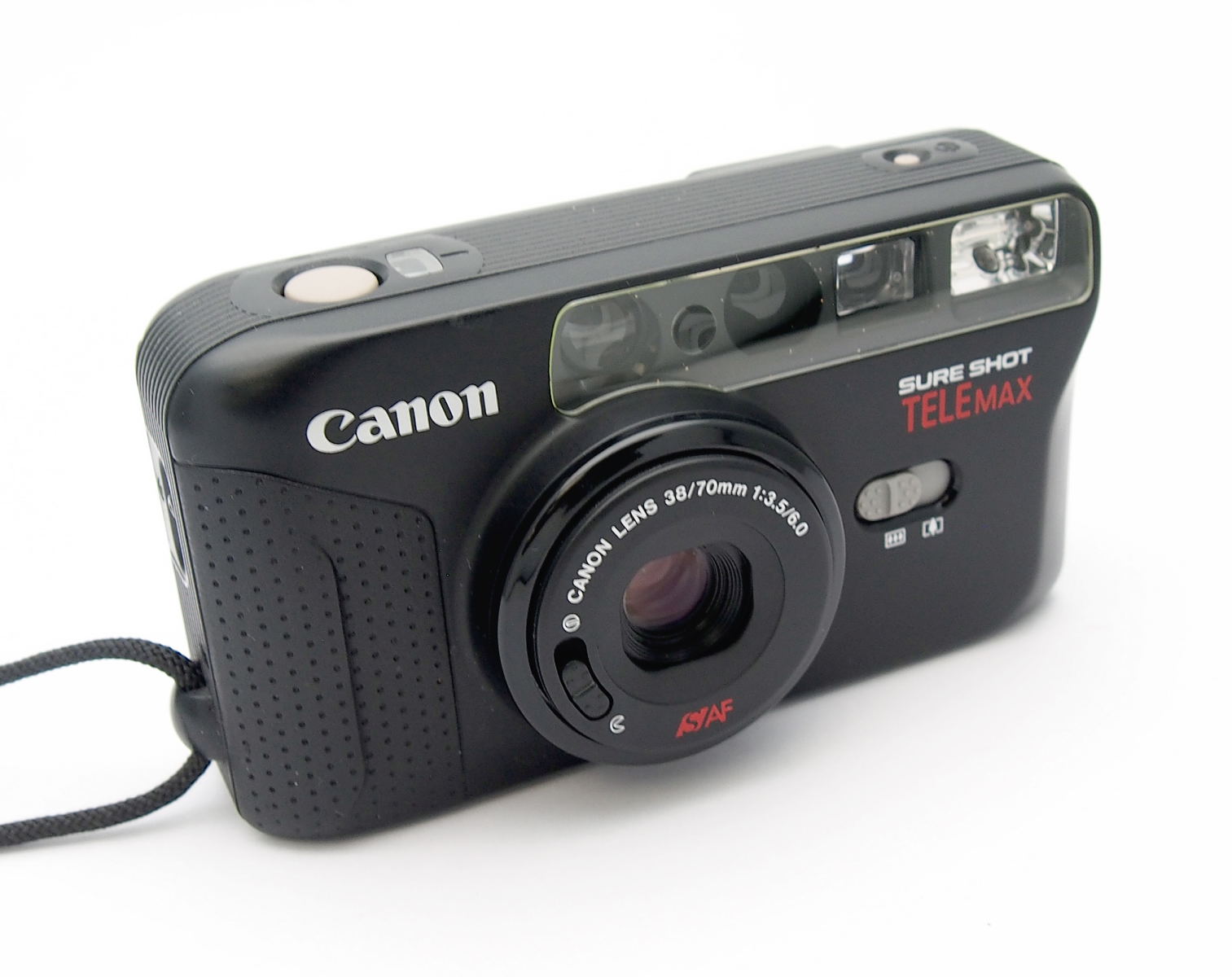 Canon Sure Shot Tele Max, 35mm Point & Shoot, Mint & Case #10880