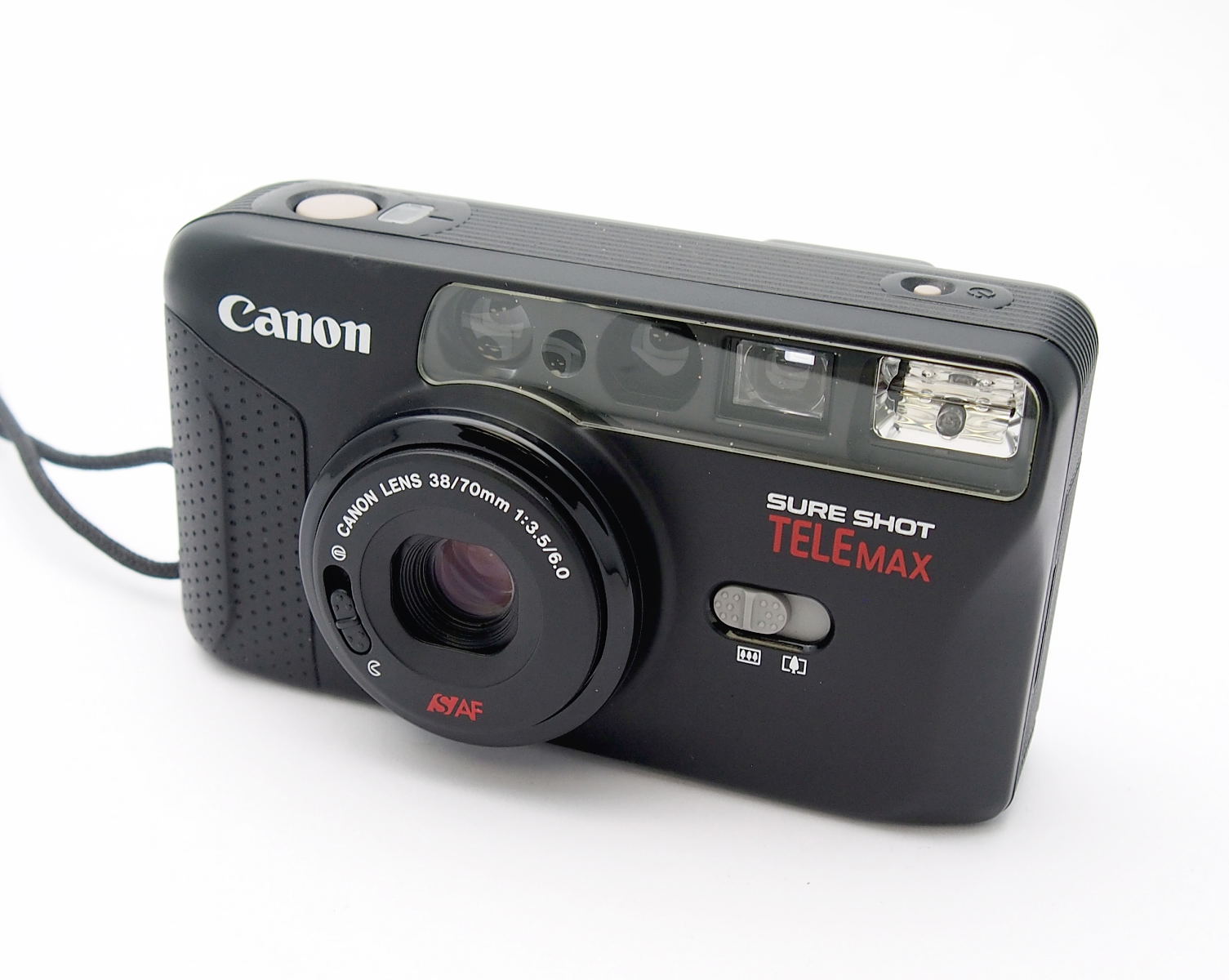 Canon Sure Shot Tele Max, 35mm Point & Shoot, Mint & Case #10880