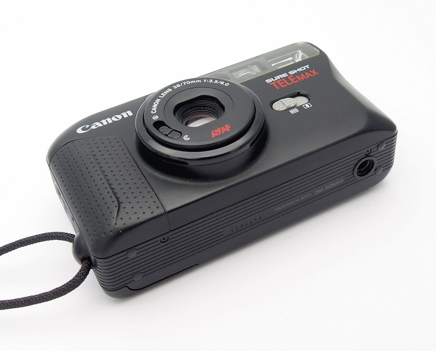 Canon Sure Shot Tele Max, 35mm Point & Shoot, Mint & Case #10880