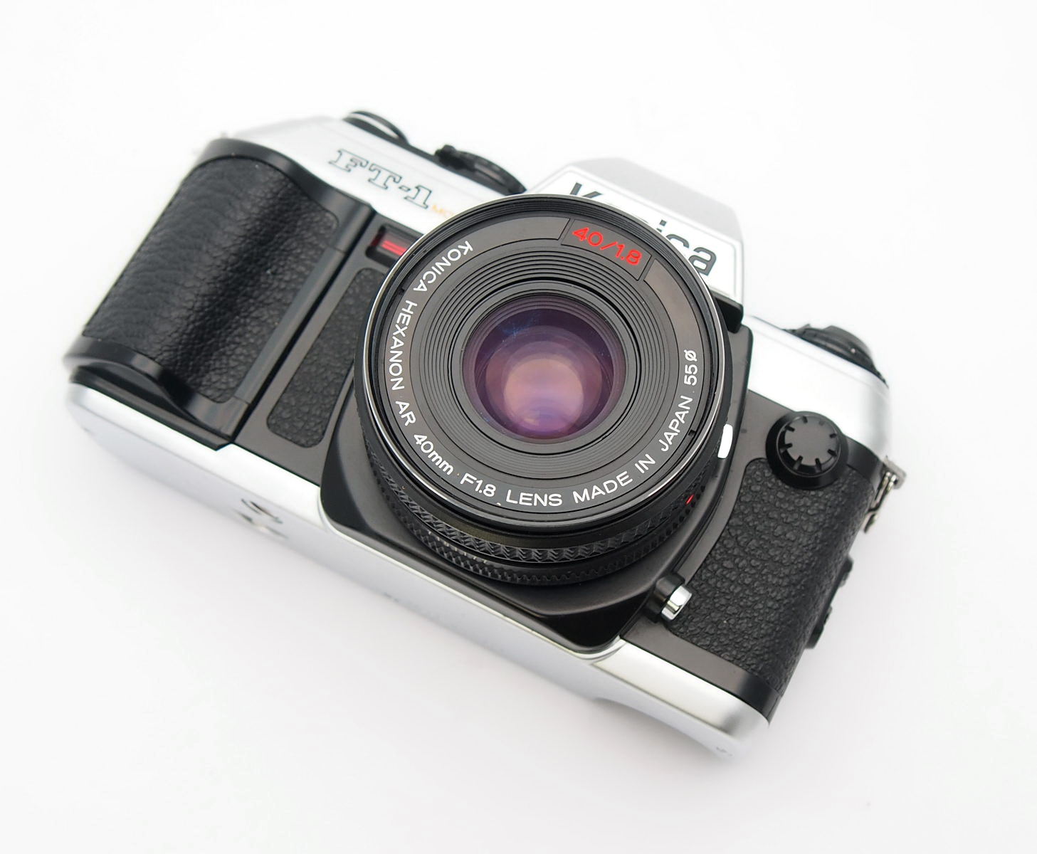 Konica FT-1 Motor with 40mm F1.8 AE Lens #10801