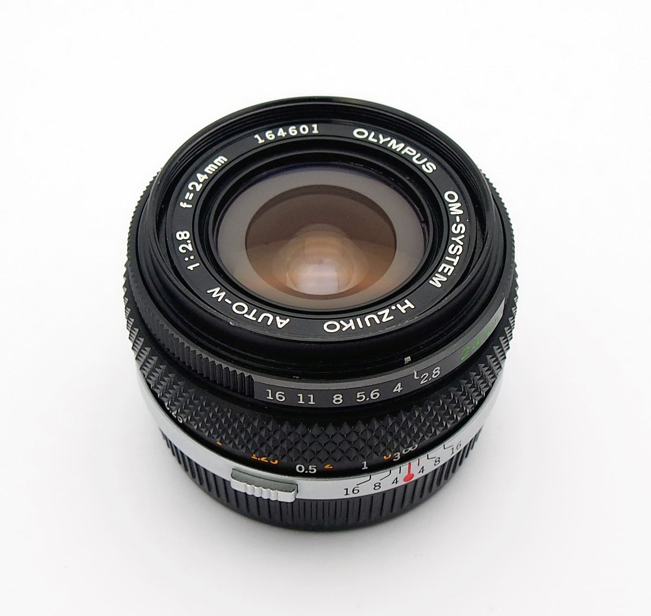 Olympus OM 24mm F2.8 Auto-W, Wide Angle Lens #10242