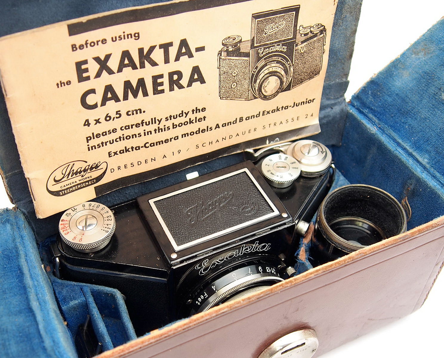 Exakta B Type 4.1, 127 SLR Outfit c.1935 #10455