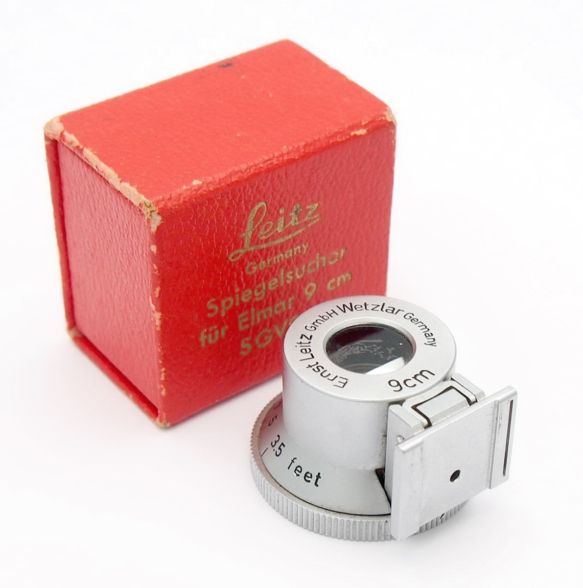 Leica SGVOO 9cm Viewfinder, Mint & Boxed #10091