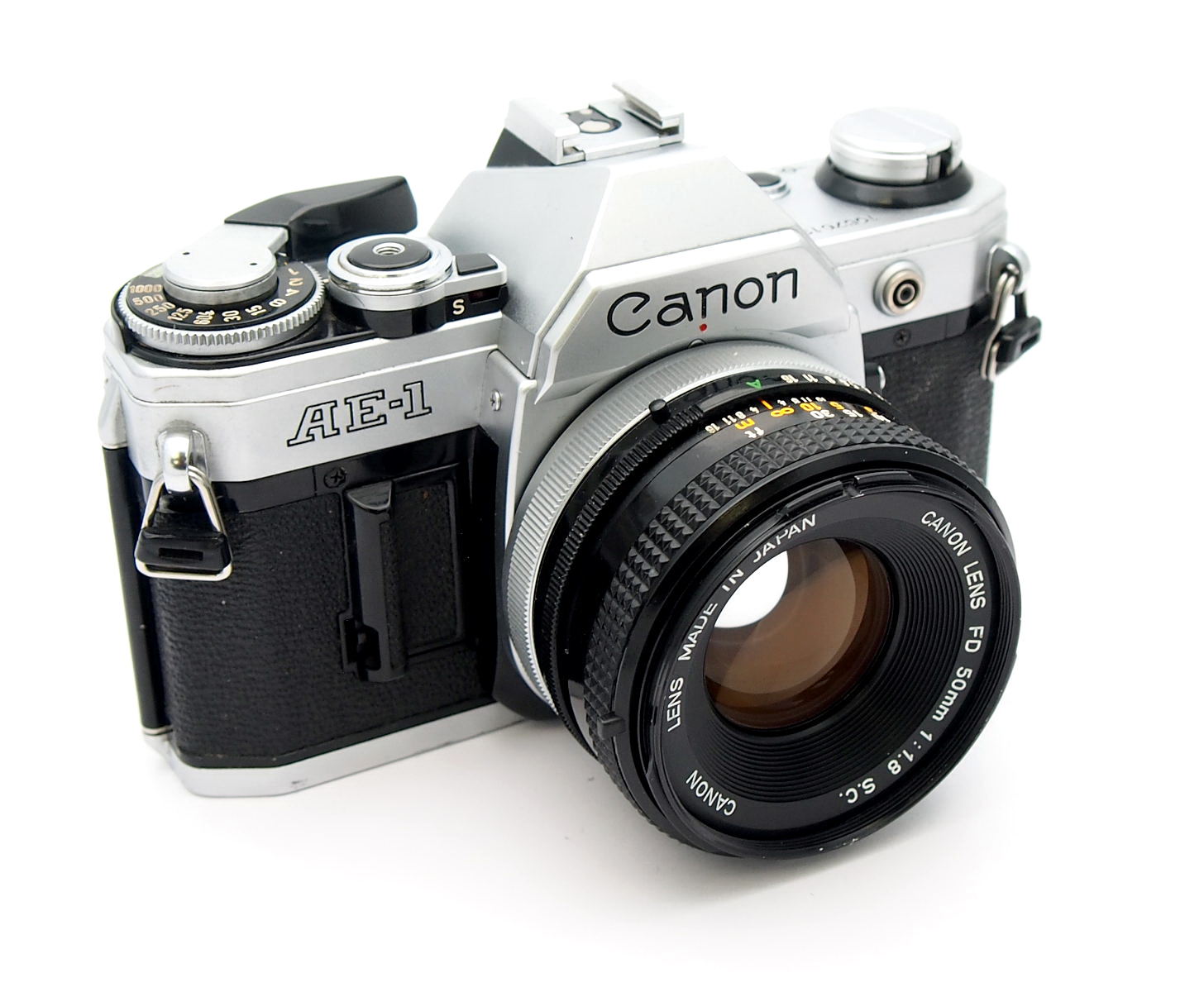 Canon AE-1 with 50mm F1.8 FD #10111-BB