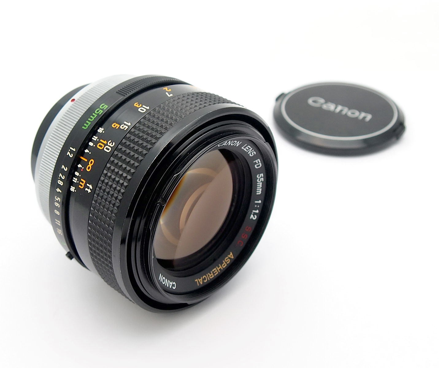Canon 55mm F1.2 S.S.C Aspherical Lens FD Mount #10502