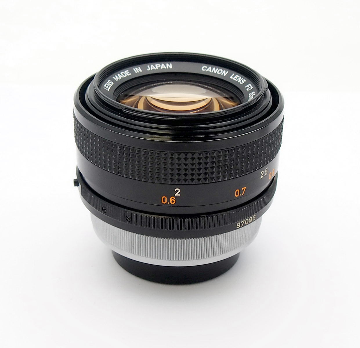 Canon 55mm F1.2 S.S.C Aspherical Lens FD Mount #10502