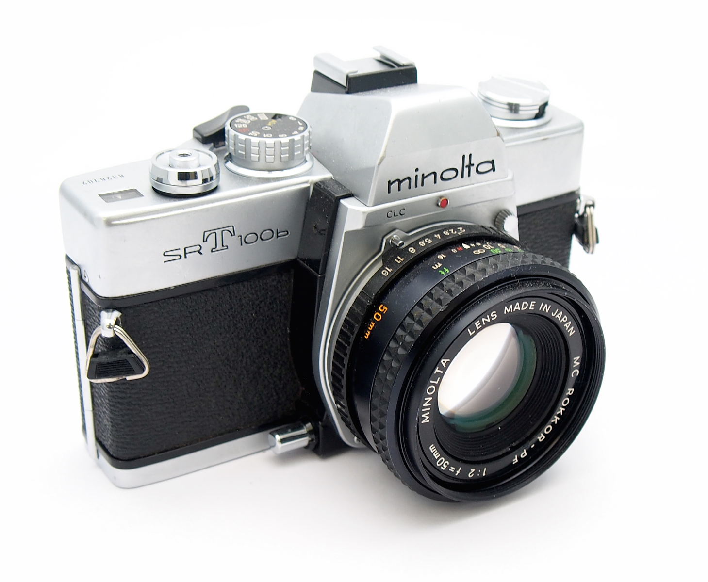 Minolta SRT-100b with MC Rokkor-PF 50mm F2 #10113-BBM