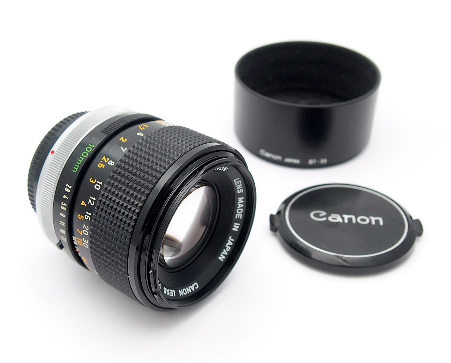 Canon 100mm F2.8 SSC FD Portrait Lens #10508